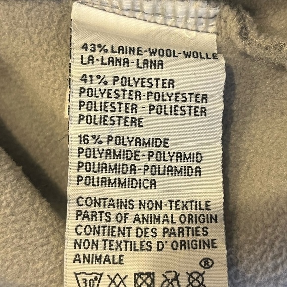 AIGLE Gray Wool Blend Princeton Jacket - Picture 6 of 7